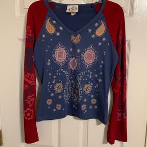 SALE 🥳 PATTY Long Sleeve Shirt size Large
